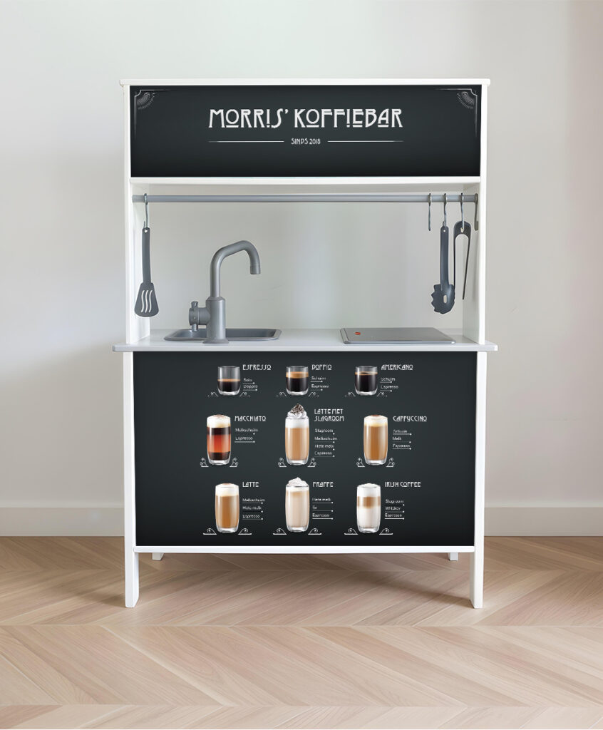 Home 4 Voorbeeld van IKEA Duktig speelkeuken met koffie